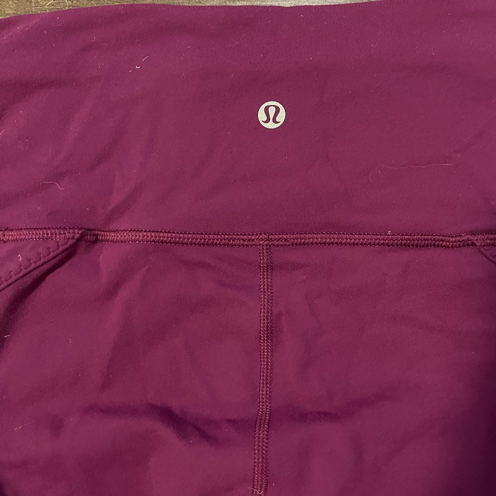 Lululemon Magenta Leggings